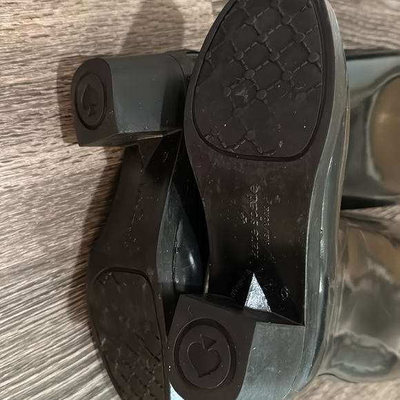 Kate Spade New York Raylan Rain Rubber Bow tall boots size 6 - Picture 4 of 6